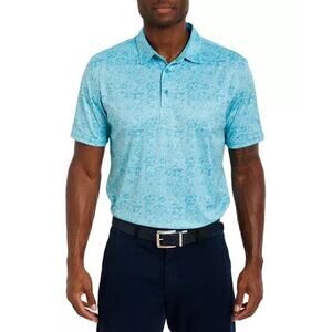 Robert Graham L Beach Club Stretch Classic Fit Performance Polo Cocktail Print
